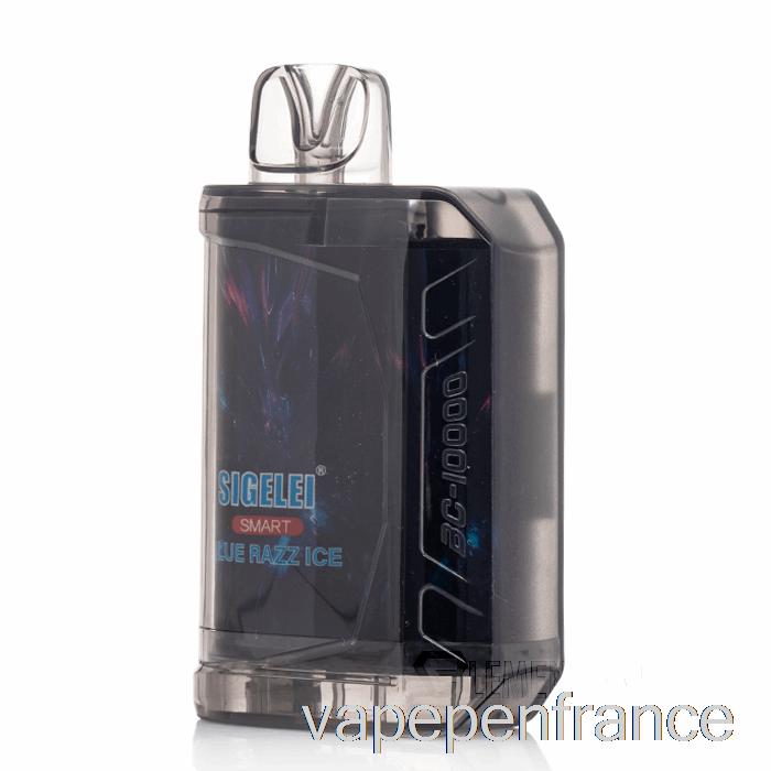 Sigelei Smart Ac10000 0% Zéro Nicotine Stylo Jetable Bleu Razz Ice Vape
